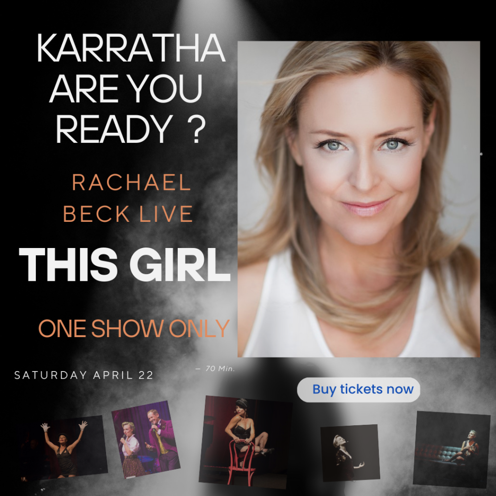 Rachael Beck "This Girl" poster